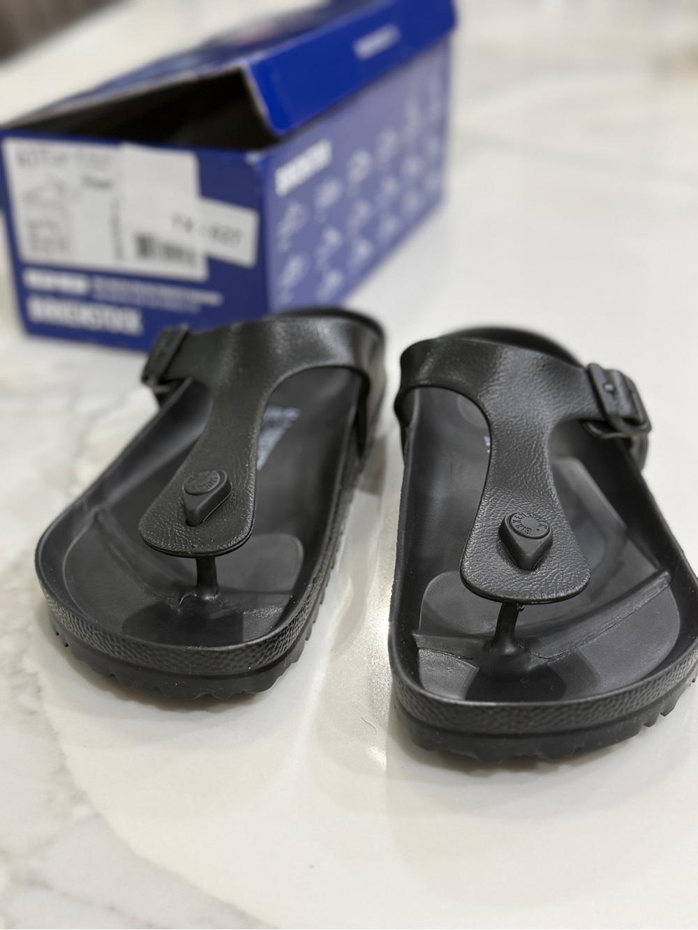 Birkenstock Women’s Black Thong EVA Sandals